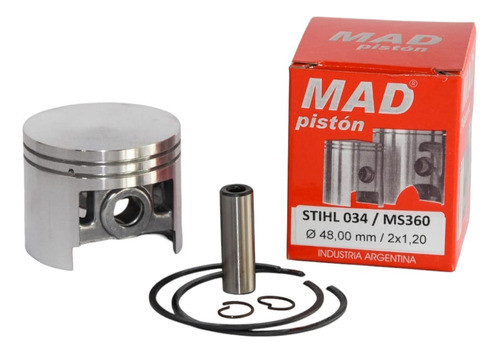 Piston Stihl Ms360 - 034 Kit Para Motosierra 0