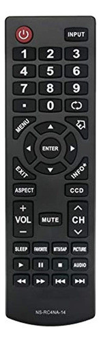 Ns-rc4na-14 Control Remoto Compatible Con Insignia Tv Lcd Hd 0