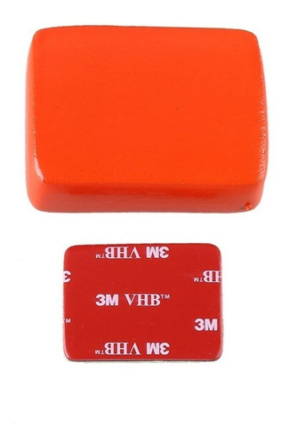 Bóia Flutuante + Adesivo 3m Floaty Gopro Hero 1 2 3 4 5 6 0