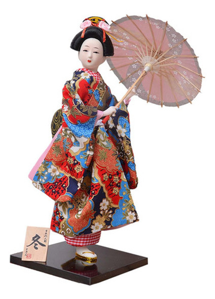 Bonecas Gueixas Japonesas, Artesanato, 30 Cm, Bonecas Quimon 0