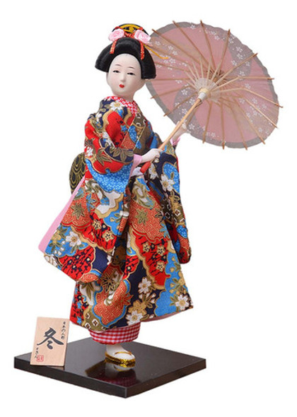 Bonecas Gueixas Japonesas, Artesanato, 30 Cm, Bonecas Quimon 1