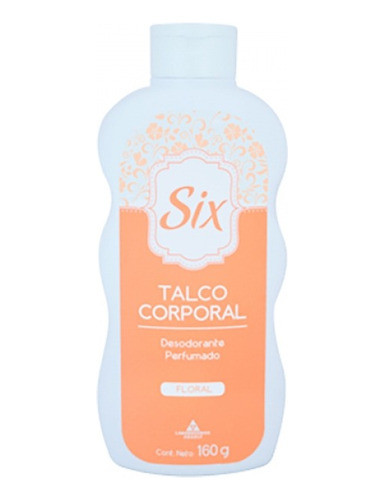 Talco Corporal Six Lavanda 160 Grs 0