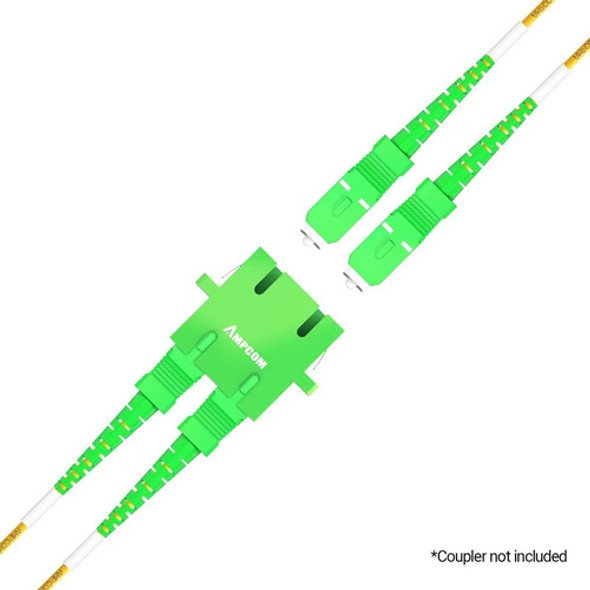 Ampcom Soporte De Cable De Conexin De Fibra Ptica Os1/2 Sc, 1