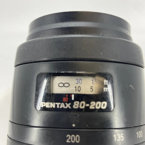 Teleobjetivo Pentax Smc F4.7-5.6 80mm-200mm 0