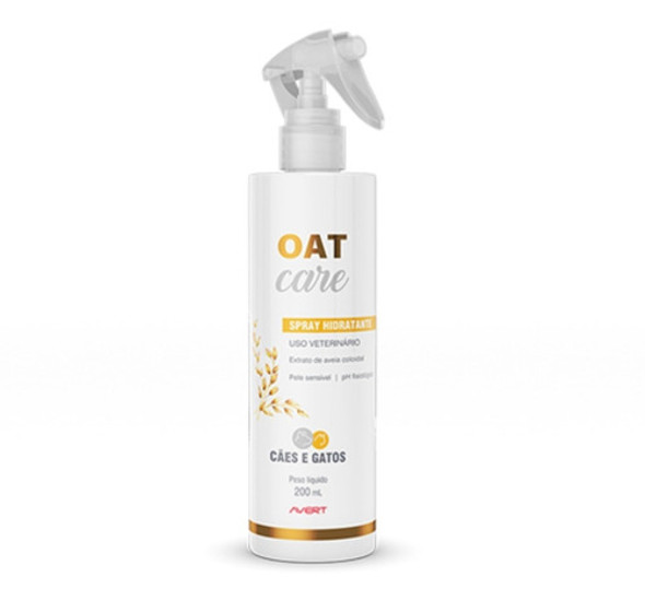 Oat Care Spray Hidratante 200ml Avert Cães E Gatos 0 Oat Care Spray Hidratante 200ml Avert Cães E Gatos 0