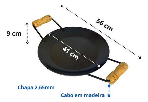 Disco De Arado Tacho Porções Bares Em Geral Barato 28cm 1