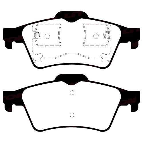 Pastilla De Freno Litton Brakes Chevrolet Astra  Mod. 02/ 0