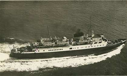 Postcard British Railways Brighton : Año 1955__dedicada 0