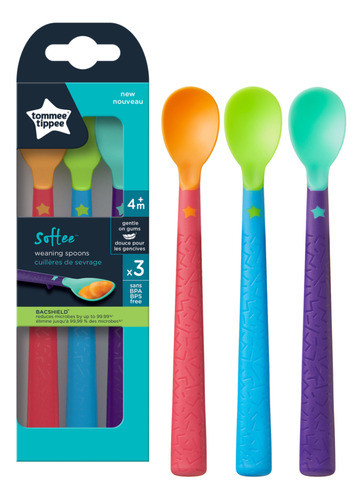 Set X3 Cucharas Tommee Tippee Softee +4m 0