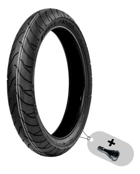 Kit Pneu Moto Vipal (d) St500 90/90-14 S/c + Bico Tr-412 0