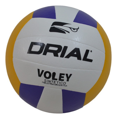 Red De Voley De 3.5mts + Pelota De Voley Drial Tricolor 1