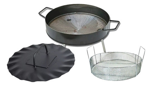 Disco Arado Original Campo Ø35cm +tapa Ond +canasto Freidor 0