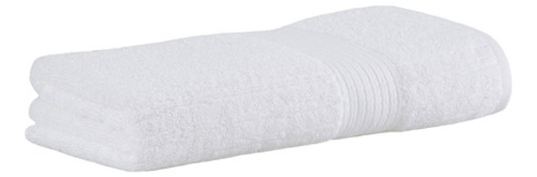 Toalha Buddemeyer Banho Algodão Fio Penteado Canelado Branco 0