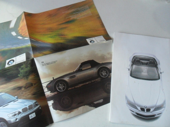 Revista Antiguo Lote Bmw Z3 Catalogo Z8 2000 Catalogo 0