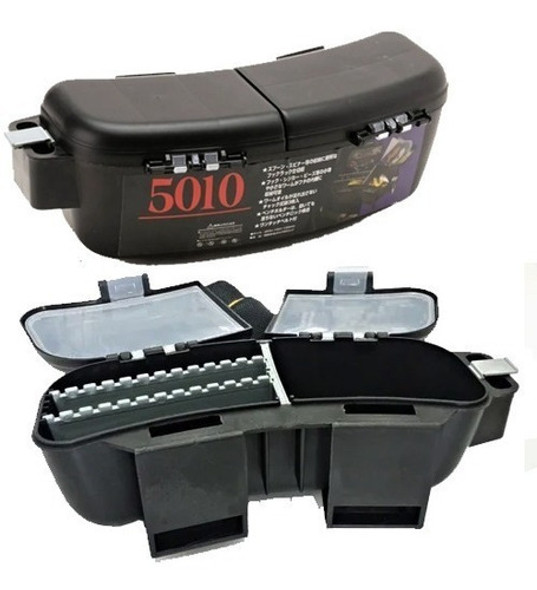 Estuche Porta Carnada Lombricera Cinturon Regulable 24 Cm 0