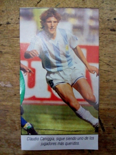 Recorte Selección De Fútbol De Claudio Paul Caniggia 0