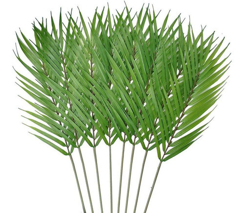 8 Hojas De Palma Artificial Bird Fiy Para Decoracion 0
