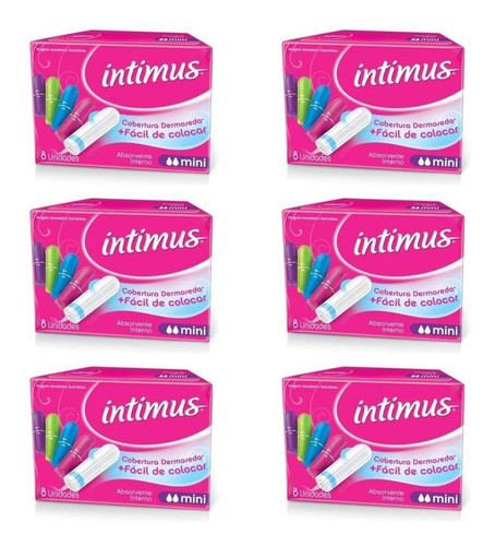 Intimus Absorvente Interno Mini C/8 (kit C/06) 0
