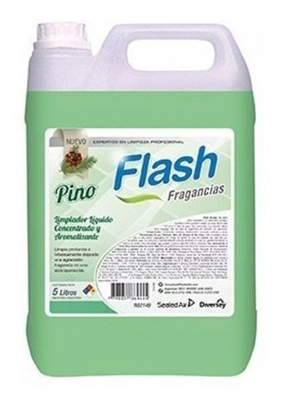 Limpia Pisos Diversey Flash Pino X 5 Litros 0 Limpia Pisos Diversey Flash Pino X 5 Litros 0