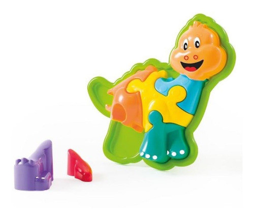 Animal Puzzle 3d Dino Tateti +24 Meses 0