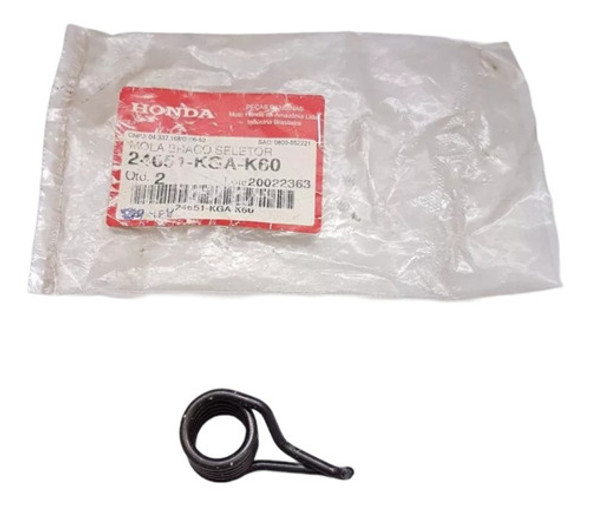 Mola Retorno Seletor De Marcha Cg125 Titan/fan Original Hond 0