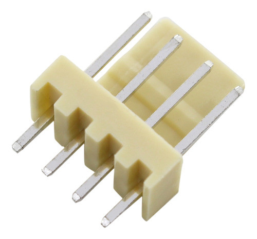 100 Conectores Wafer Macho 4 Vias Recto 2.54mm .1 Kf2510 0