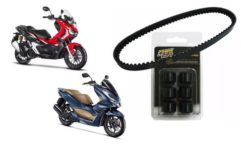 Kit Correia + Rolete Contrapeso Honda Adv 150 / Pcx 150 0