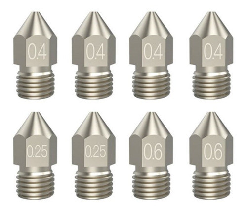 Kit Boquillas Alta Gama Aleación De Cobre Creality Macrotec 0