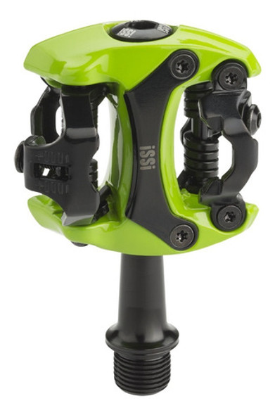Pedales Issi Flash 2 (xco-xcm-enduro-rally-mtb) Spd/verde Li 0