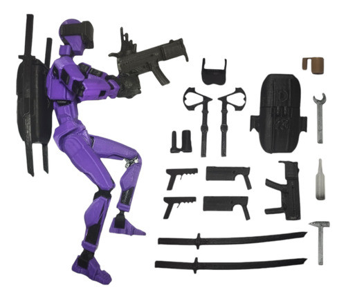 Mega Pack Accesorios Y Armas Para Dummy 13 0