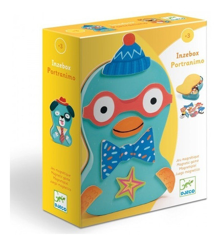 Inzebox Portranimo Juego De Formar Caras Con Imanes Djeco 0