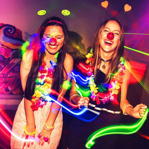 Combo Flow 400 Art. Cotillon Luminoso Led Neon Fluo Carioca 1