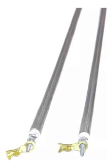 2 Resistencias Horno Eléctrico 52 Cm + Terminales Redondos 0