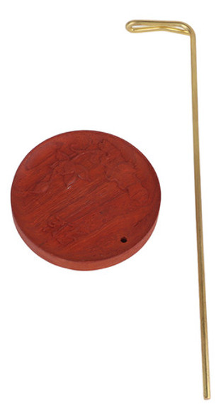 Suporte De Incenso Rosewood Catcher Brass Stand For Stick 1 Suporte De Incenso Rosewood Catcher Brass Stand For Stick 1