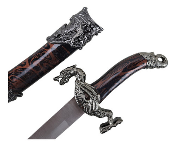 Mini Espada Adaga Cabo De Dragão Presente Decorativo 1