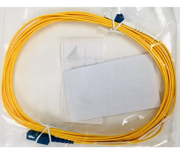 Cabo De Fibra Óptica Duplex 2,5m Monomodo  1.6mm Lc-upc Novo 1