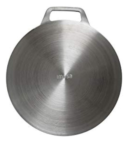 Imusa Usa Aluminio Budare Redondo, Simple, Plata 0