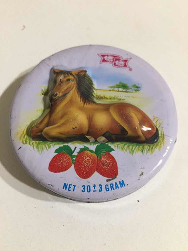 Antigua Lata Caramelos Frutales 1993 Taiwan 0