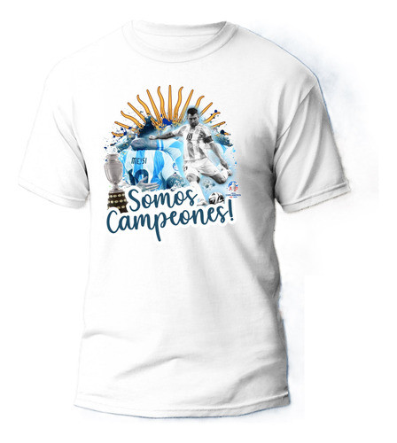 Plantillas Remeras Argentina Campeón Copa América 2024 #r127 0