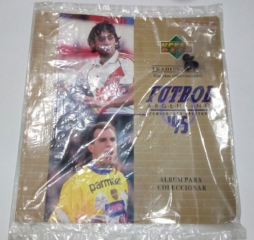 Album Coleccionador Futbol 95 Con Folios Original Nuevo 0