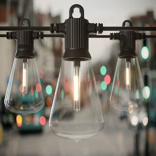 Cadena De Luces Led Para Exteriores St38 De 150 Pies Con 75 0