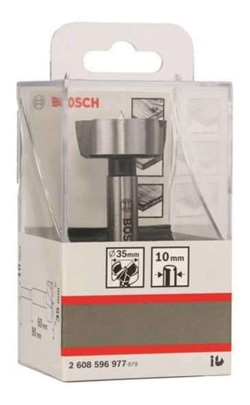 Mecha Broca Fresadora Forstner Madera Bosch 35 Mm 0