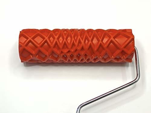 Rodillo Texturador  De Goma Piel De Serpiente  7 Pulgadas 0