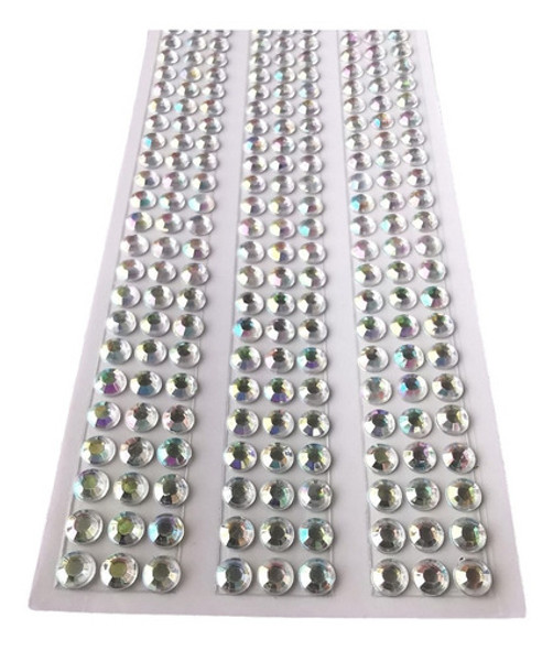 Strass Gemas Autoadhesivas Cuerpo Tornazoladas 5mm X3unid 1