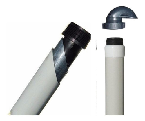 Caño De Pilar Pesado Doble Aislacion 1 /2 X 3m 2.5mm Edenor 0