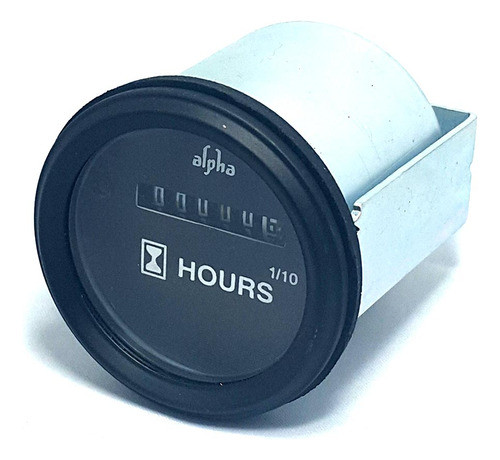 Reloj  Contador De Horas Horimetro 52mm 0