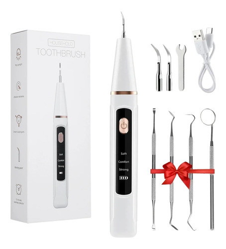Removedor De Tártaro Limpador Dental Led Ultrassônico 0