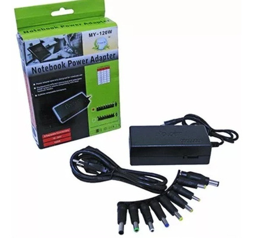 Cargador Universal Para Notebook  Laptop 8 Conectores 12a24v 0