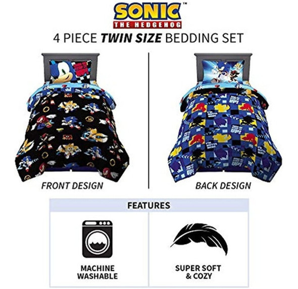 Franco Ropa De Cama Para Niños, Edredón Y Sábanas Súper Suav 1