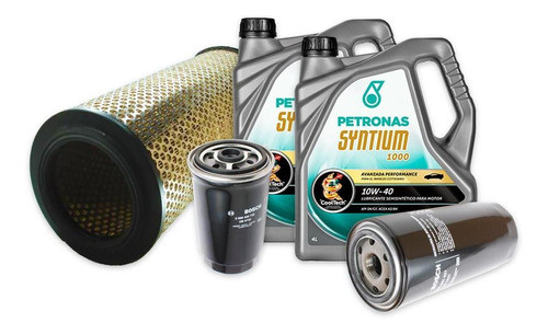 Kit Filtros + Aceite Syntium Ford F-100 Mwm 4.10 T 1996 - 0